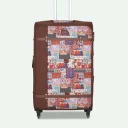 ZOUK Set Of 2 Kutch Gamthi Saira Trolley Bag (Cabin + Medium)-picture-49