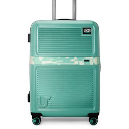 Urban Jungle Textured Water Resistant Hard Medium Trolley Bag-41