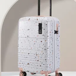 Nasher Miles Printed Hard-Sided Cabin Trolley Bag-45