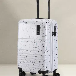 Nasher Miles Printed Hard-sided Cabin Trolley Bag-33