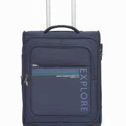 United Colors of Benetton Unisex Garret Printed Soft-Sided Cabin Trolley Bag 58cm-8