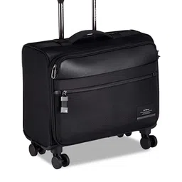 Samsonite Black Solid Soft-Sided Cabin Trolley Bag-picture-14