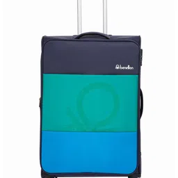United Colors of Benetton Unisex Archimedes Colourblocked Large Trolley Bag-image-9