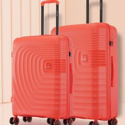 Nasher Miles Boston 2 Pcs Textured Hard-Sided Medium & Large Trolley Bag-29