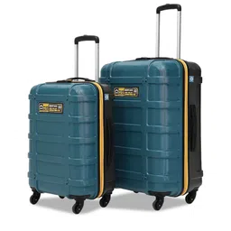 uppercase Cargo 2-Pcs Hard-Sided Polycorbonate Textured Trolley Bag-19