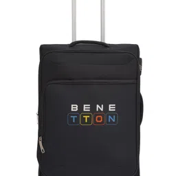 United Colors of Benetton Macau Printed Soft-sided Medium Trolley Suitcase-51 to 100 L-5