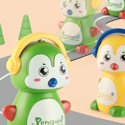 OPINA Kids Go Inertial Cute Penguin Toy-36