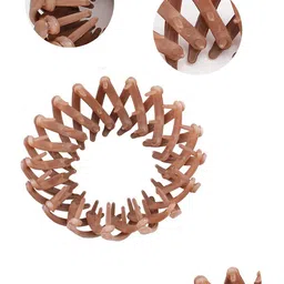 VAGHBHATT Set of 3 Spiral Ponytail Holders-1