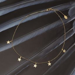 Accessorize London Women Gold-Toned Star Station Necklace-picture-15