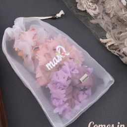 MASQ Women Set of 3 Scrunchies-25