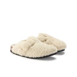 Birkenstock Boston Big Buckle Narrow Width Shearling Mules-image-4