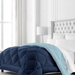 RF RELAXFEEL Blue Heavy Winter 233 GSM Double Bed Comforter-image-55