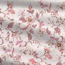 MYTRIDENT White & Pink Floral 200 GSM Mild Winter Double Bed Comforter-image-74