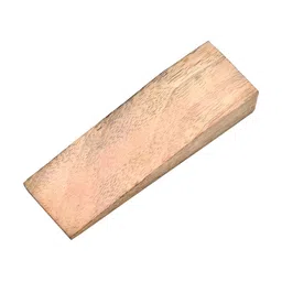 Indianshelf Brown Plain Wooden Door Stopper-image-13