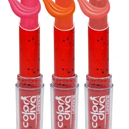 Adbeni Set Of 3 Kissing Time Moisturizing Lipsticks - Carnation01-Japonica02-Outrageous03-1