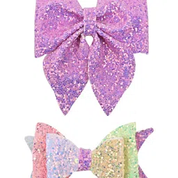 Aye Candy Girls Set of 2 Embellished Alligator Hair Clip-13