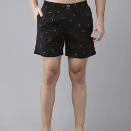 Van Heusen Sport Men Allover Print Media Pocket Super Soft Boxer Shorts-picture-17