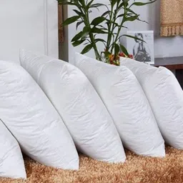 Kuber Industries White 2 Pieces Microfiber Cotton Square Cushion Chair Pads-image-53