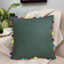 Lushomes Green Square Cushion Covers-image-10