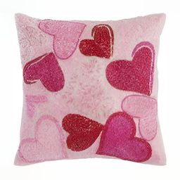 PURINA'S Pink & Red Abstract Square Cushion Covers-31