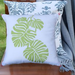 DESIGN GAATHA Assorted 2 Pieces Floral Square Cushion Covers-93