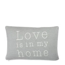Pluchi Grey Melange & White Rectangle Cotton Cushion Covers-22