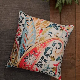 ZEBA Multicoloured Square Cushion Cover-29