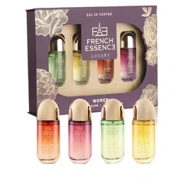 FRENCH ESSENCE Women Luxury Eau De Parfum Gift Set - Charm + Bloom + Fame + Passion-53