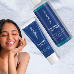 Be Bodywise Salicylic Acid Body Wash 250 ml & Acne Spot Correction Gel 30 g-55