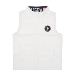 U.S. Polo Assn. Kids Boys Sleeveless Stand Collar Padded Jacket-picture-43