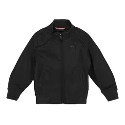 U.S. Polo Assn. Kids Boys Stand Collar Bomber Jacket-19