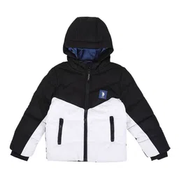 U.S. Polo Assn. Kids Boys Colourblocked Hooded Puffer Jacket-image-29