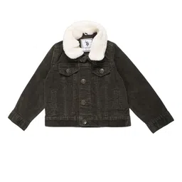 U.S. Polo Assn. Kids Boys Spread Collar Denim Jacket-picture-18