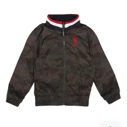 U.S. Polo Assn. Kids Boys Hooded Reversible Bomber Jacket-picture-5