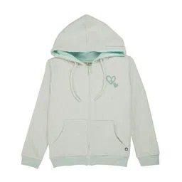 Gini and Jony Girls Hooded Open Front Jacket-57