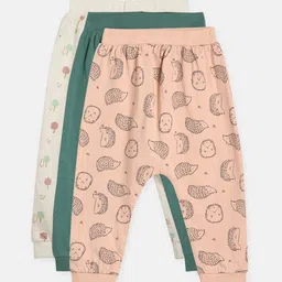 MINI KLUB Infant Boys Pack Of 3 Printed Organic-Cotton Jogger-picture-40