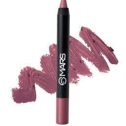 MARS Purple Won't Smudge Won't Budge Smudge Proof Matte Lip Crayon Lipstick - Shade 9-57