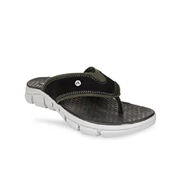 Carlton London Men Olive & Black Casual Comfort Sandals-image-72