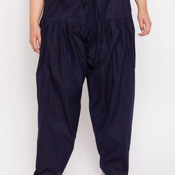 CLORA CREATION PLUS Plus Size Women Mid-Rise Loose Fit Cotton Salwar-image-21