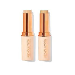 Makeup Revolution London Mix n Match Fast Base Stick Foundation Set - Light-57