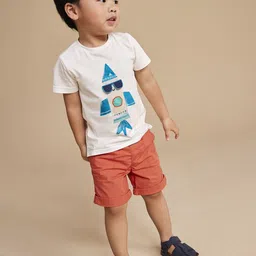 mothercare Boys Cotton Regular Fit Fashion Shorts-picture-0