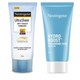 Neutrogena Set of UltraSheer Dry Touch Sunblock 88 ml + Hydro Boost Mini Water Gel 15 g-54