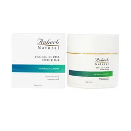 Anherb Natural Hydro Nectar Face Scrub With Oatmeal & Almond - 100g-18