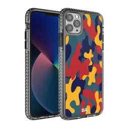 DailyObjects Blue & Red Block Camp Stride 2.0 iPhone 11 Pro Phone Case image 1