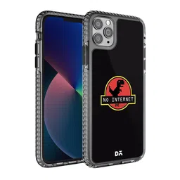 DailyObjects Adults Black & Red No Internet Stride 2.0 iPhone 11 Pro Phone Case-0