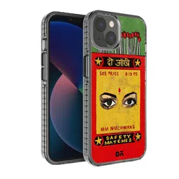 DailyObjects Green & Red Do Aakhein Matchbox Stride 2.0 iPhone 13 Mini Phone Case-17