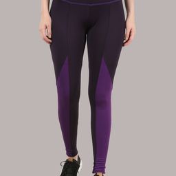 The Dance Bible Women Colourblocked Rapid-Dry Technology Sports Tights-image-30