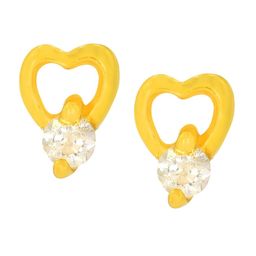 BHIMA 22K Gold Stud Earrings-image-50