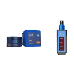 Blue Nectar Almond & Flax Seed 3-in-1 Ubtan Face Mask - 200g & Rose Face Toner - 200ml-15