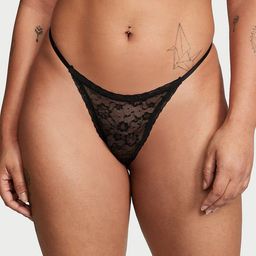 Victoria's Secret Women Lace String Thong Brief-image-52